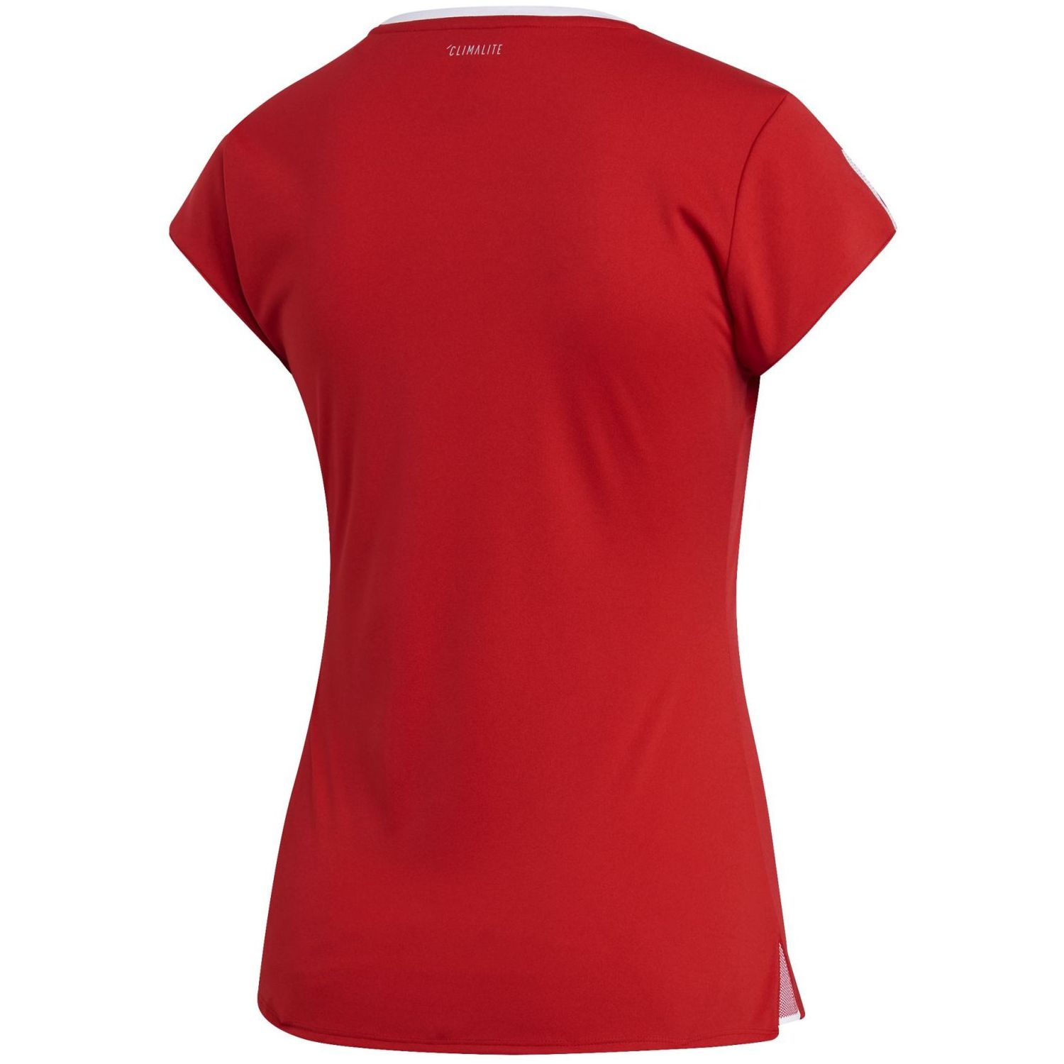 camiseta adidas mujer roja
