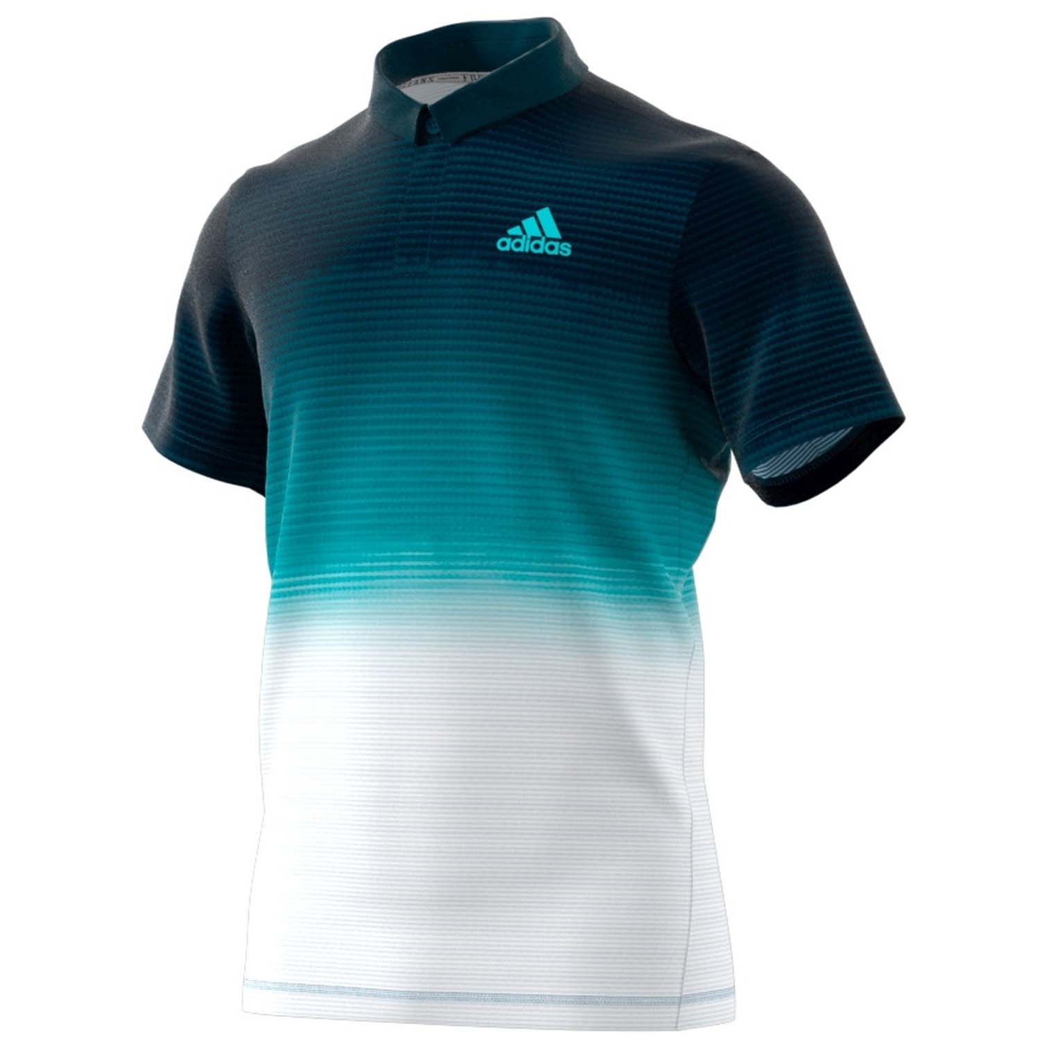 Opiáceo incompleto dulce Polo Parley Color White/easyblue Adidas/tenis/padel DP0288 | RG Bikes