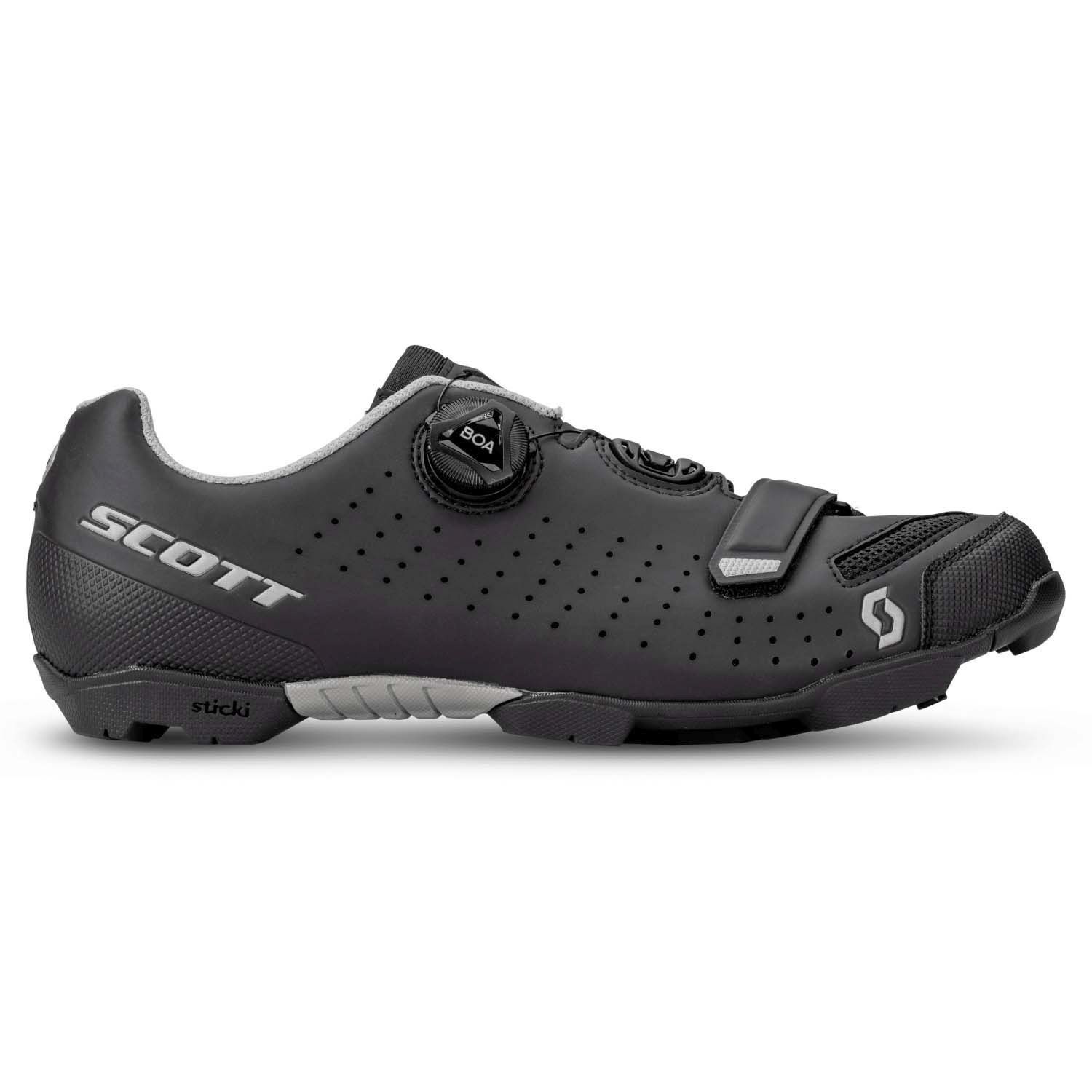 COMP BOA MTB NEGRO MATE GRIS ZAPATILLAS MONTAÑA SCOTT 275894 - Imagen 4