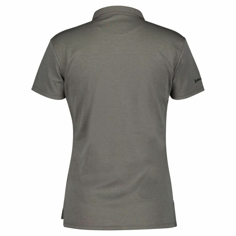 WS 10 CASUAL S/SL POLO MANGA CORTA SCOTT CHICA GRIS MELANGE 276057 - Imagen 2
