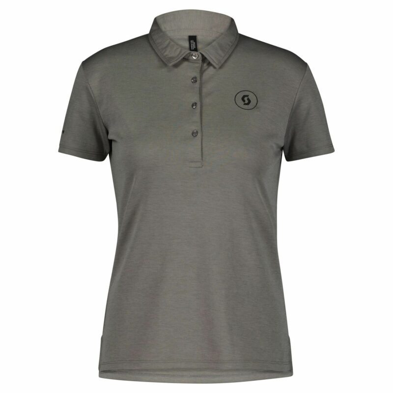 WS 10 CASUAL S/SL POLO MANGA CORTA SCOTT CHICA GRIS MELANGE 276057