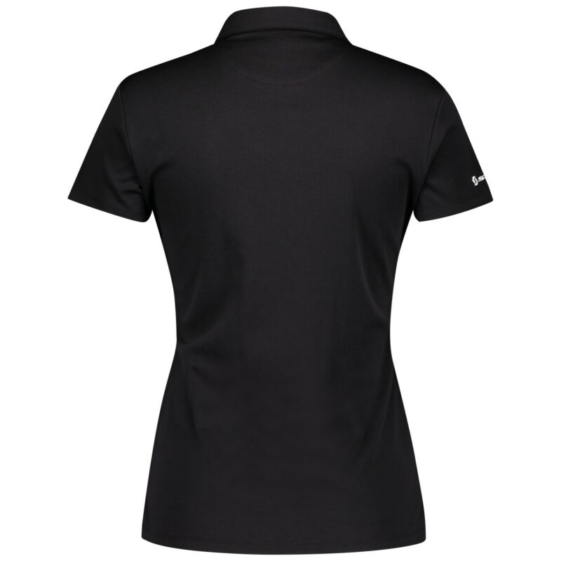 WS 10 CASUAL S/SL POLO MANGA CORTA SCOTT CHICA NEGRO 2760570001 - Imagen 2