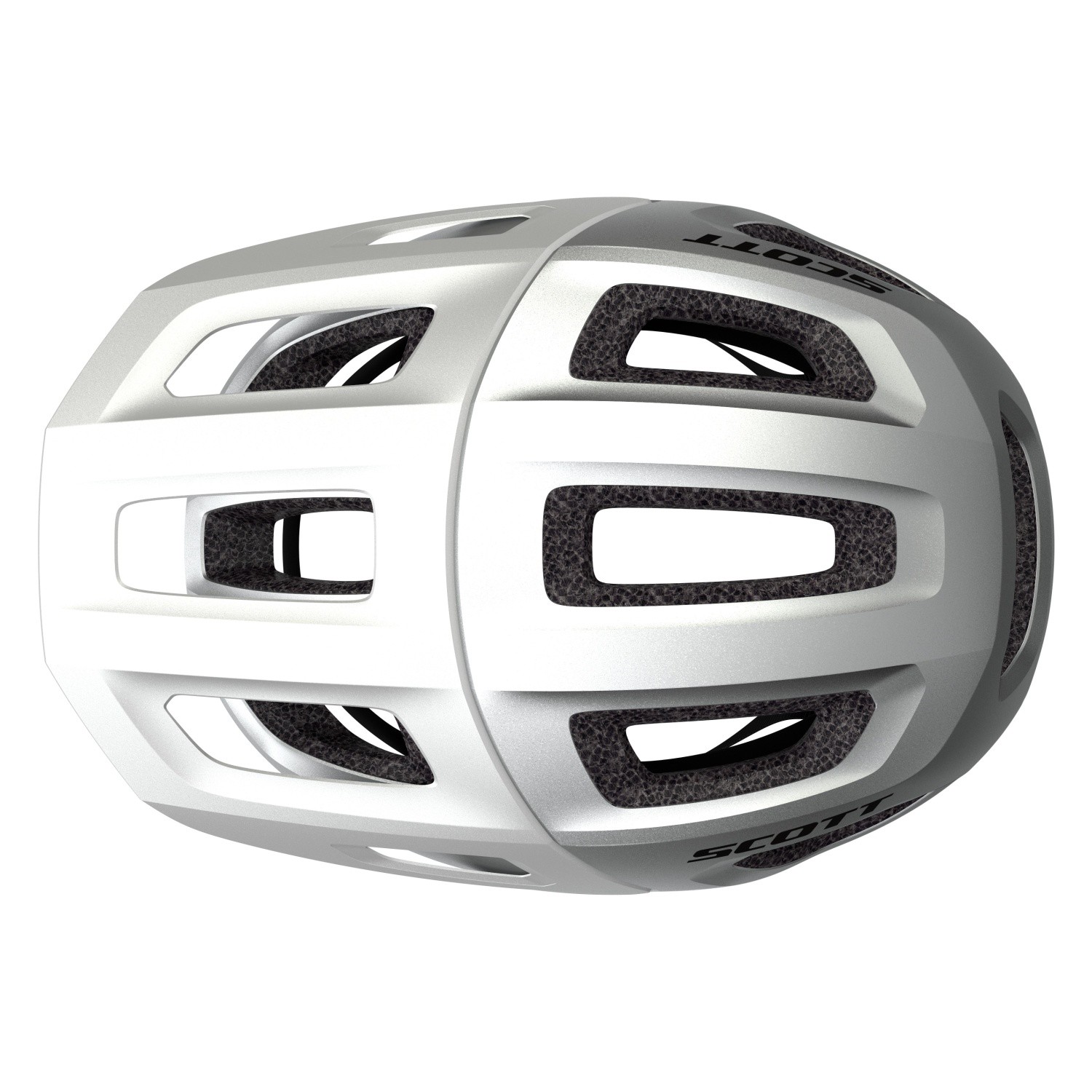 ARGO PLUS BLANCO NEGRO CASCO BICICLETA SCOTT 288587 - Imagen 3