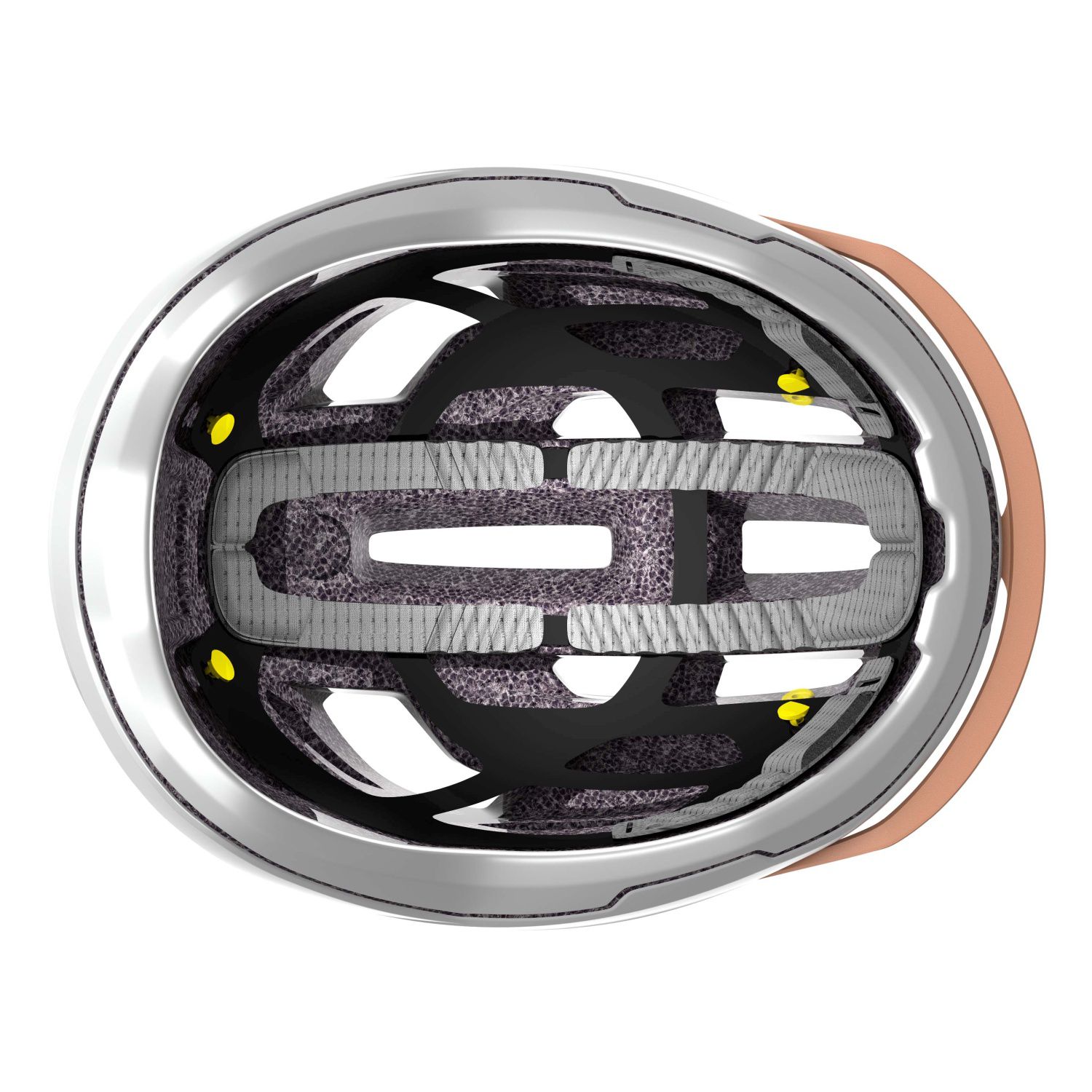 ARX PLUS BLANCO / BEIGE ROSE CASCO BICICLETA SCOTT 288584 - Imagen 5