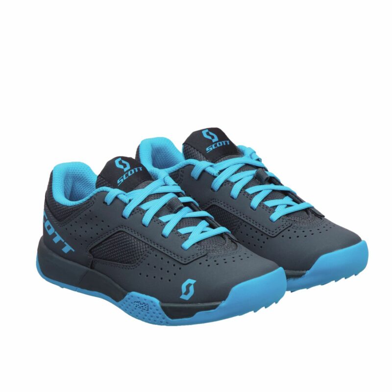 AR KIDS LACE MTB GRIS AZUL NEON ZAPATILLAS INFANTILES SCOTT 270605 - Imagen 4