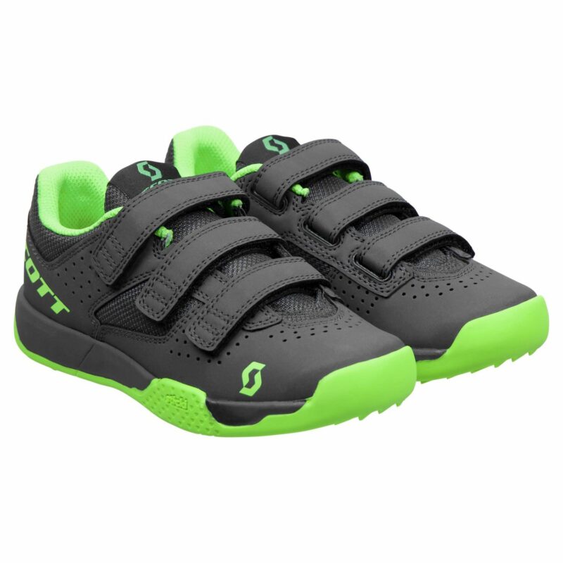 AR KIDS STRAP MTB GRIS VERDE NEON ZAPATILLAS INFANTILES SCOTT 270604 - Imagen 4