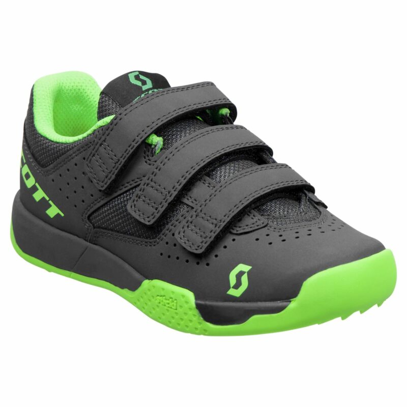AR KIDS STRAP MTB GRIS VERDE NEON ZAPATILLAS INFANTILES SCOTT 270604