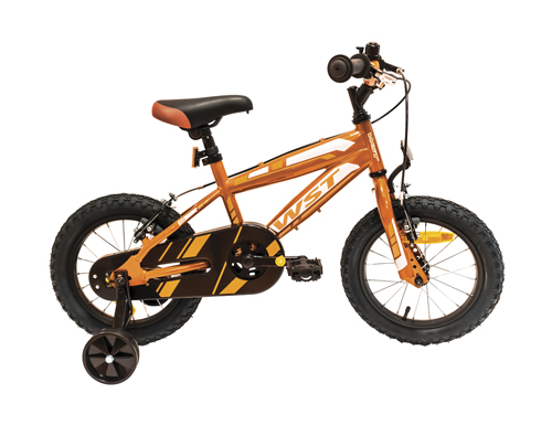 Bicicleta Infantil WST Junior 18 Pulgadas Amarillo