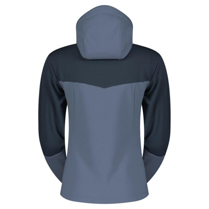 WS DEFINED MID AZUL METAL / AZUL DARK CHAQUETA CON CAPUCHA TRIAL CHICA SCOTT CASUAL 291833 - Imagen 2