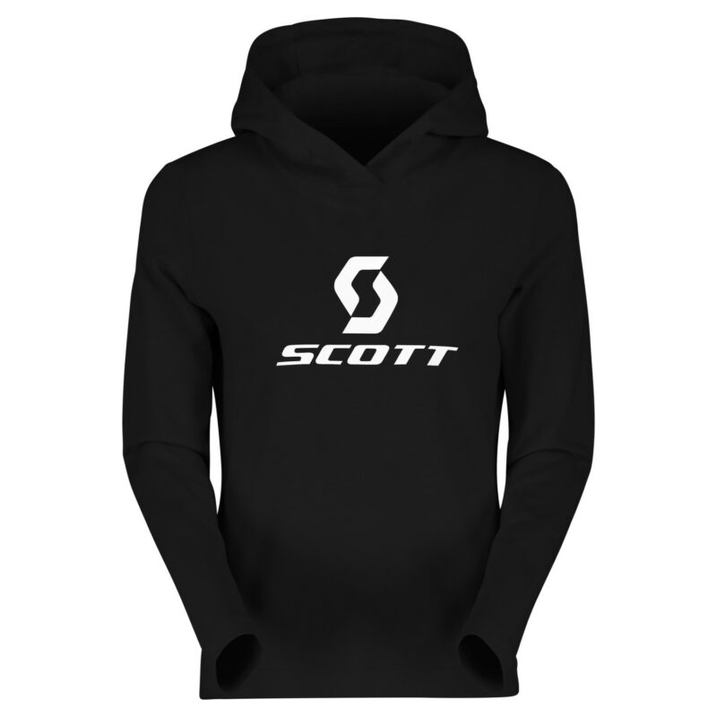 WS DEFINED MID NEGRA SUDADERA CON CAPUCHA CHICA SCOTT CASUAL 294675 - Imagen 3