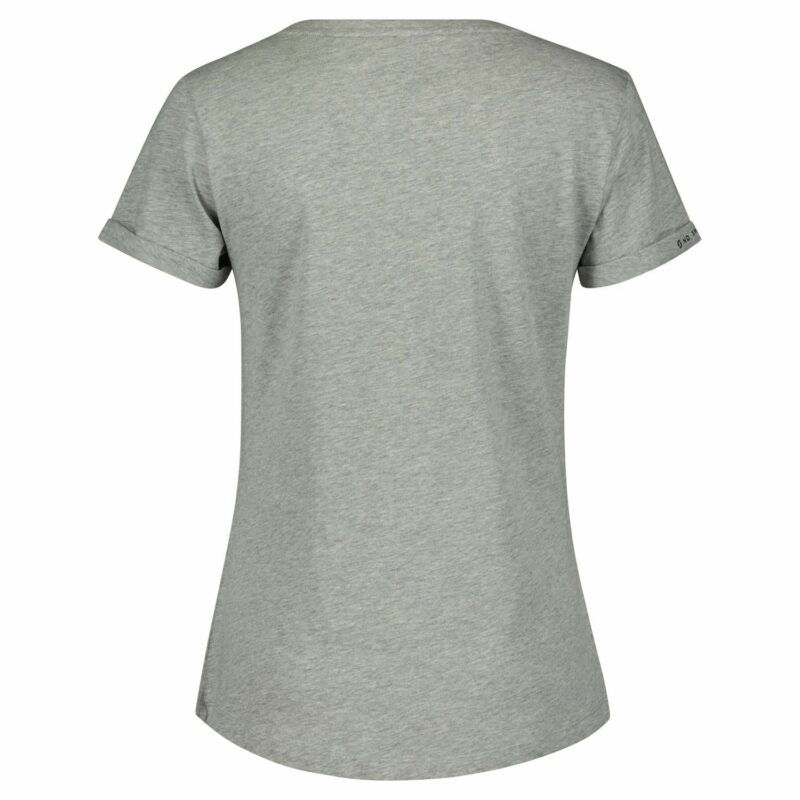 WS DIVISION GRIS MELANGE CAMISETA MANGA CORTA CHICA SCOTT CASUAL 289272 - Imagen 2