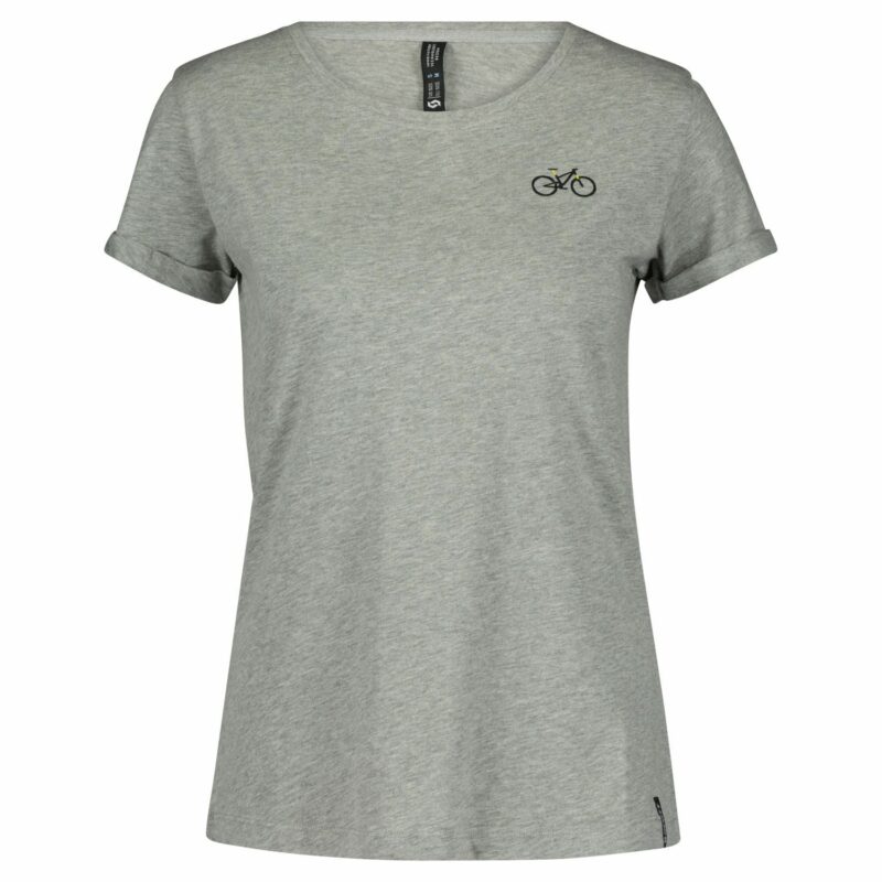 WS DIVISION GRIS MELANGE CAMISETA MANGA CORTA CHICA SCOTT CASUAL 289272