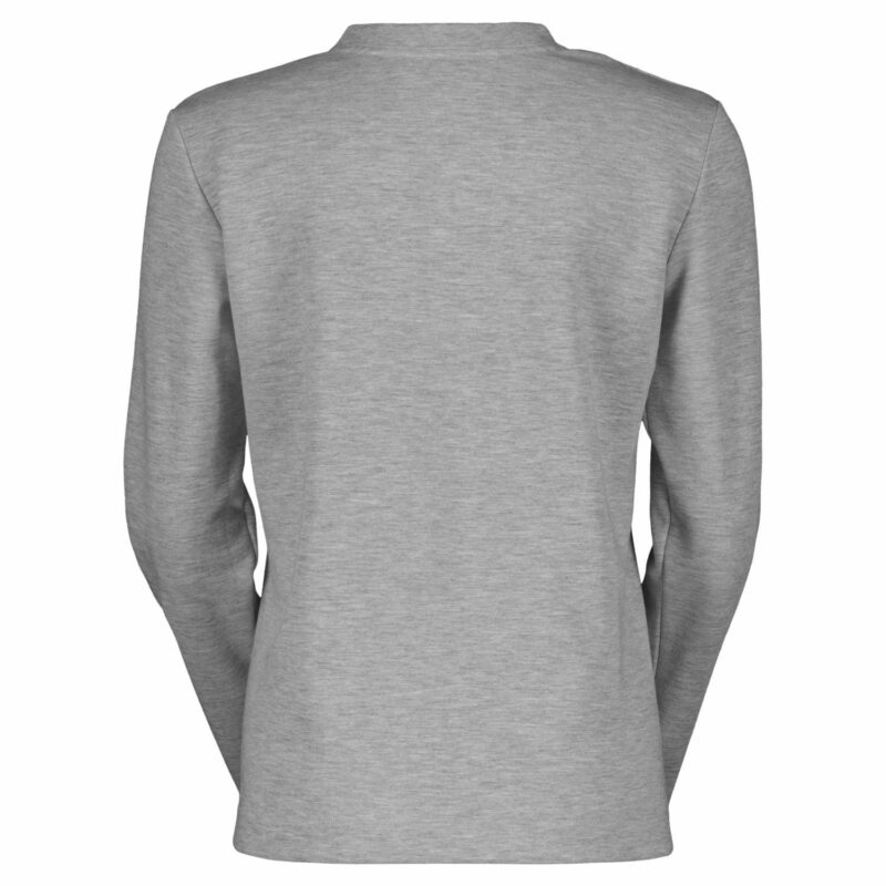 WS TECH CREWNECK GRIS MELANGE SUDADERA CHICA SCOTT CASUAL 403295 - Imagen 2