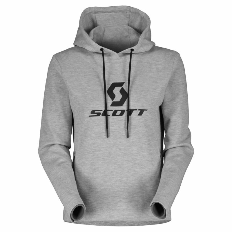 WS TECH GRIS MELANGE SUDADERA CON CAPUCHA CHICA SCOTT CASUAL 403292