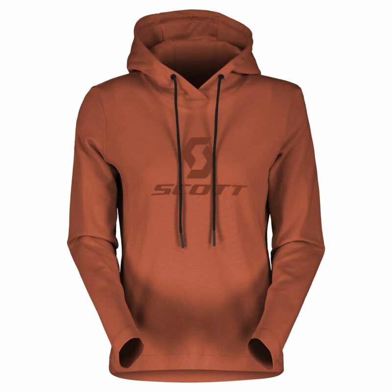 WS TECH ROJO EARTH SUDADERA CON CAPUCHA CHICA SCOTT CASUAL 403292