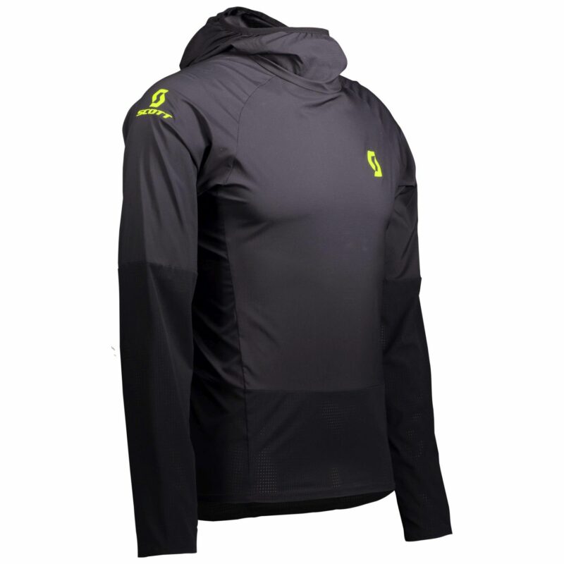 RC RUN NEGRO CORTAVIENTOS CON CAPUCHA SCOTT RUNNING 275252 - Imagen 4