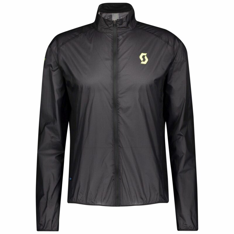 RC RUN WB NEGRA AMARILLA CHAQUETA CORTAVIENTOS TRAIL RUNNING SCOTT 280247