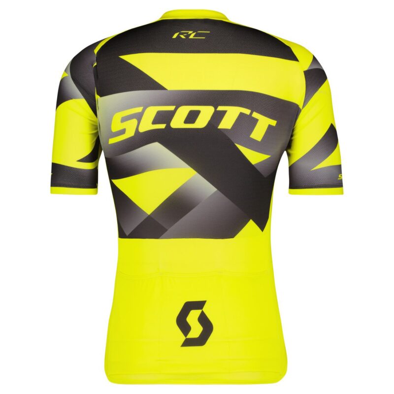 RC PREMIUM CLIMBER AMARILLO SULPHUR / NEGRO MAILLOT MANGA CORTA SCOTT 289403 - Imagen 2