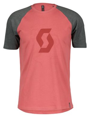 camiseta-manga-corta-casual-scott-icon-reglan-rojo-burnt-gris-289258-rg-bikes-silleda-2892587286