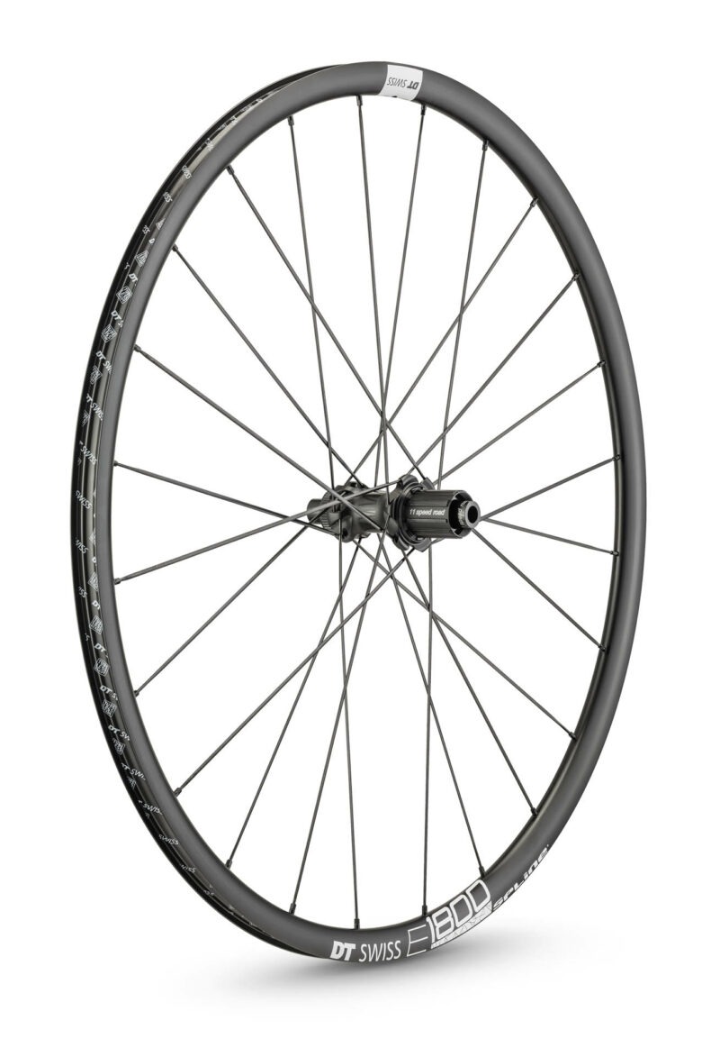 E 1800 DB23 DISC 700c (29") 20mm (Freno Disco) SPLINE BLACK PERFIL 23mm RUEDAS ROAD ENDURANCE DT SWISS