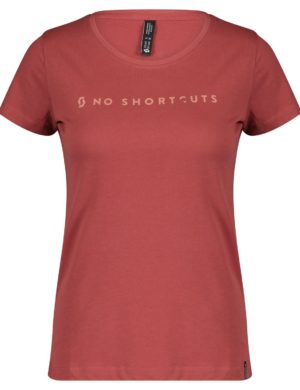 camiseta-chica-manga-corta-scott-ws-no-shortcuts-rojo-burnt-289270-rg-bikes-silleda-2892707285
