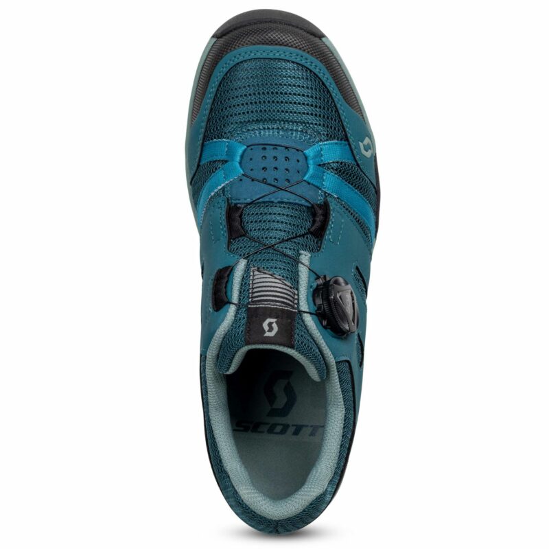 CRUS-R FLAT BOA SPORT LADY AZUL PETROL / VERDE MINT ZAPATILLAS MONTAÑA CHICA SCOTT 288846 - Imagen 6