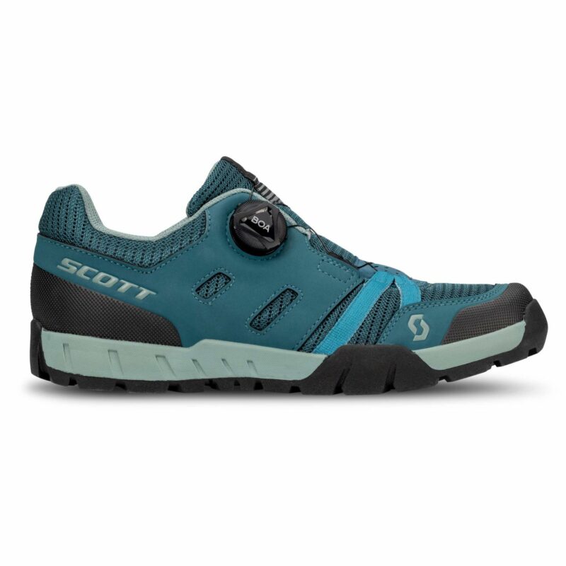 CRUS-R FLAT BOA SPORT LADY AZUL PETROL / VERDE MINT ZAPATILLAS MONTAÑA CHICA SCOTT 288846 - Imagen 7