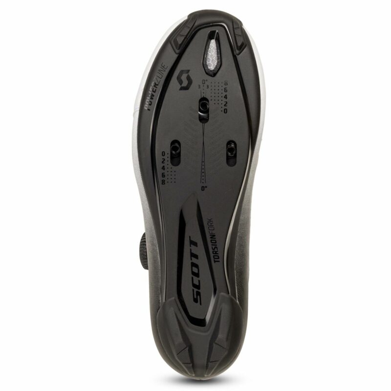 TEAM BOA LADY ROAD NEGRA BLANCA ZAPATILLAS CARRETERA CHICA SCOTT 281199 - Imagen 3
