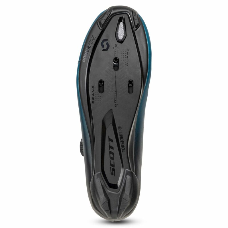 TEAM BOA ROAD NEGRO / AZUL METALIC ZAPATILLAS CARRETERA SCOTT 281195 - Imagen 2