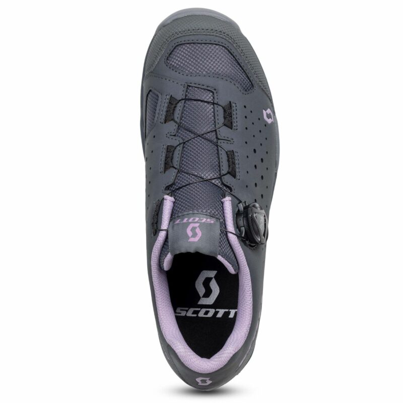 TRAIL EVO BOA SPORT MTB LADY GRIS DARK / ROSA LIGHT ZAPATILLAS MONTAÑA CHICA SCOTT 281221 - Imagen 6