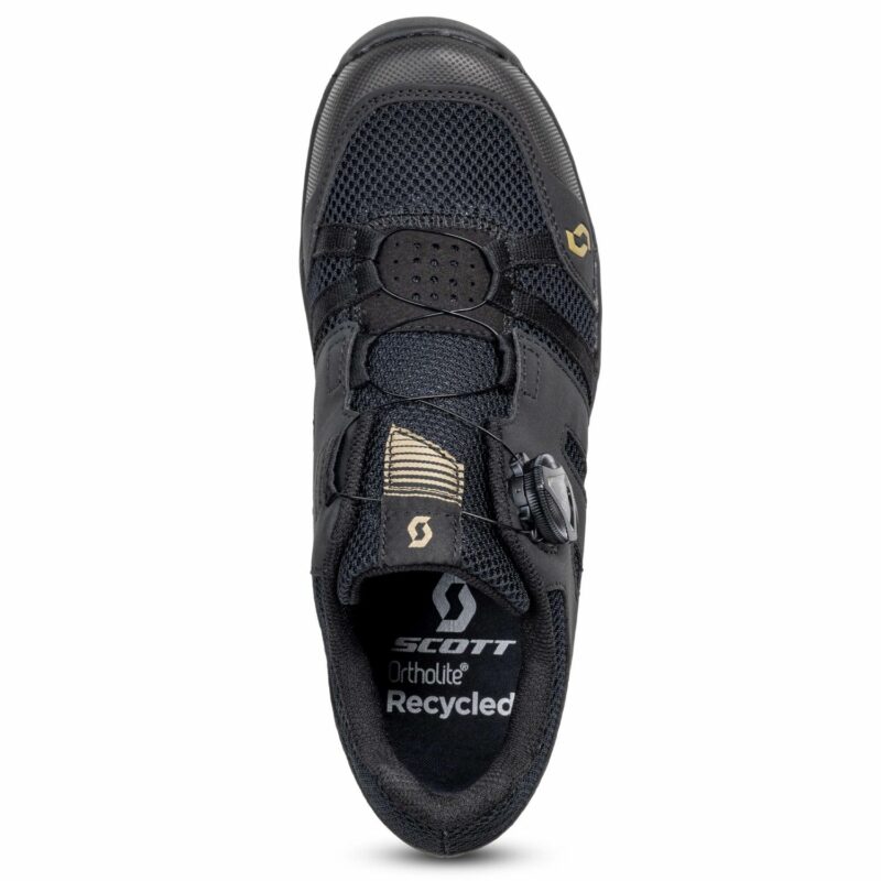 CRUS-R BOA ECO SPORT MTB NEGRO / GOLD WS ZAPATILLAS MONTAÑA CHICA SCOTT 296568 - Imagen 6