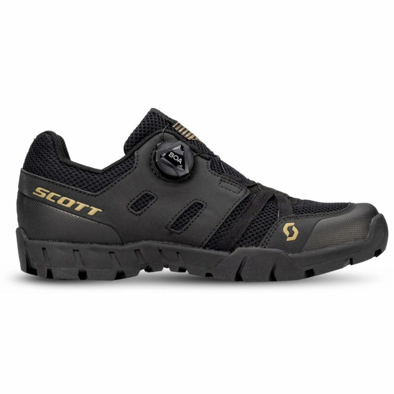 CRUS-R BOA ECO SPORT MTB NEGRO / GOLD WS ZAPATILLAS MONTAÑA CHICA SCOTT 296568 - Imagen 7