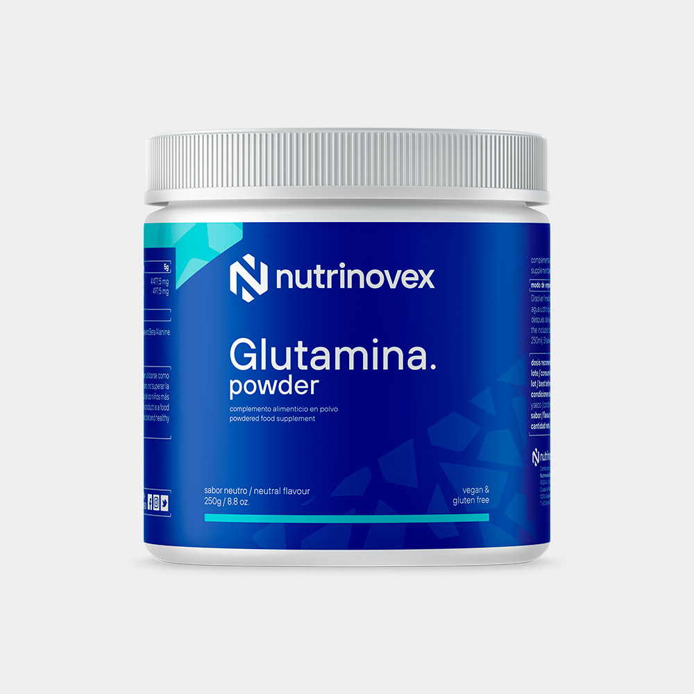 GLUTAMINA POWDER 250g RECUPERADOR MUSCULAR ( Aminoácidos) NUTRINOVEX