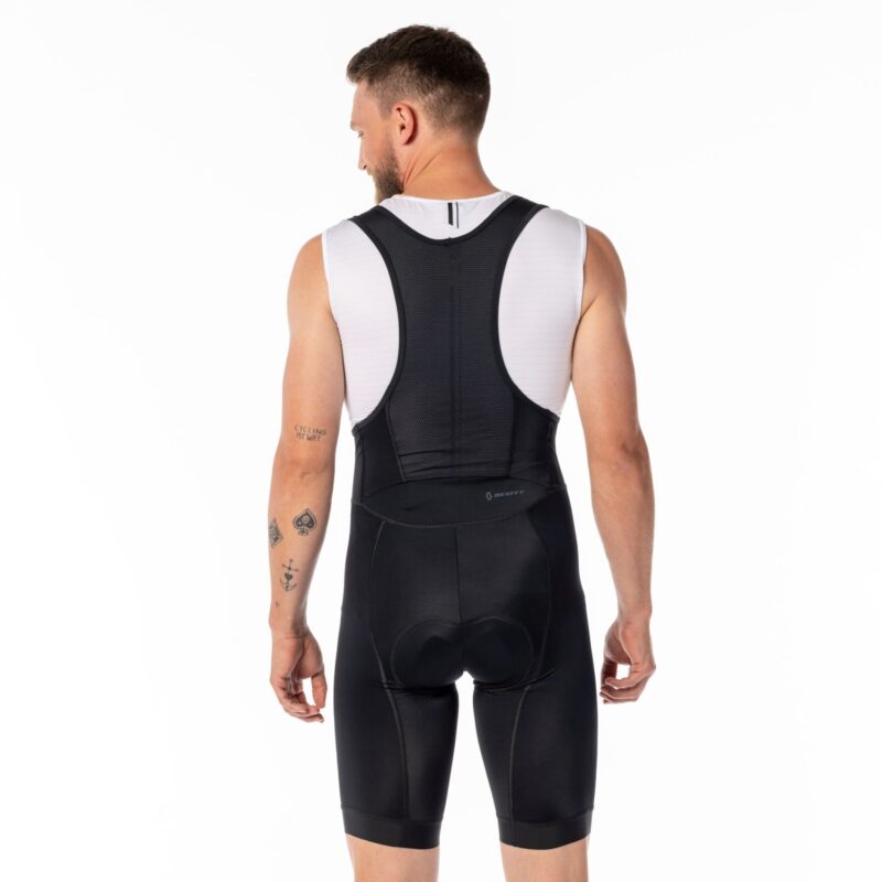 ENDURANCE +++ NEGRO / GRIS CULOTTE CORTO CON TIRANTES SCOTT 280331 - Imagen 2