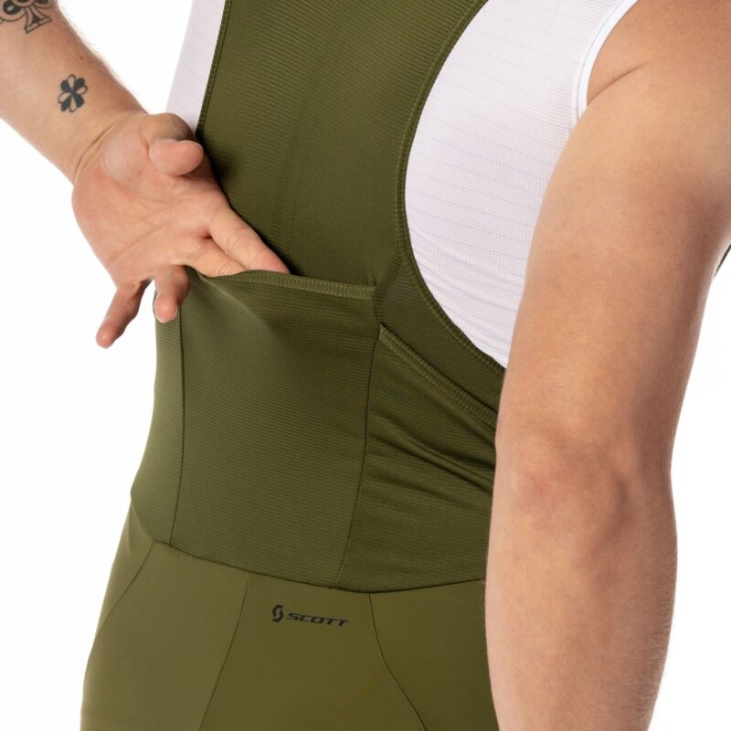 ENDURANCE +++ VERDE FIR / NEGRO CULOTTE CORTO CON TIRANTES SCOTT 280331 - Imagen 3