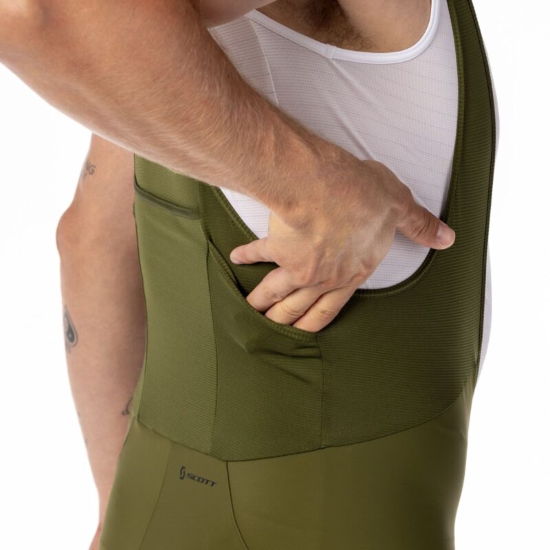 ENDURANCE +++ VERDE FIR / NEGRO CULOTTE CORTO CON TIRANTES SCOTT 280331 - Imagen 4