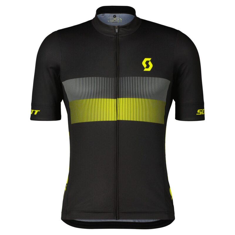 RC TEAM 10 SS NEGRO / AMARILLO MAILLOT MANGA CORTA SCOTT 403129