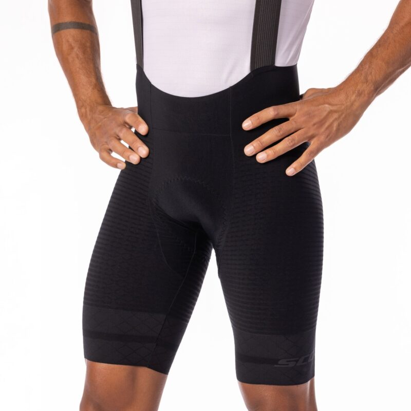 RC ULTIMATE ++++ NEGRO / GRIS CULOTTE CORTO CON TIRANTES SCOTT 289404 - Imagen 2