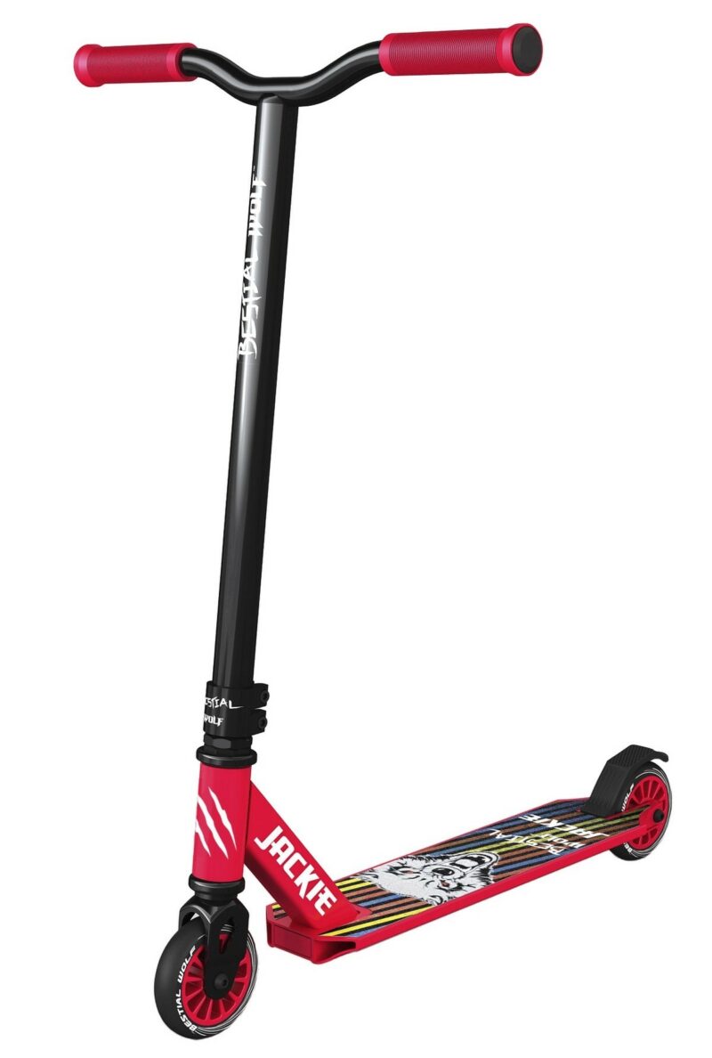 JACKIE PRO SCOOTER FREESTYLE ROJO / NEGRO PATINETE BESTIAL WOLF 230099 - Imagen 7