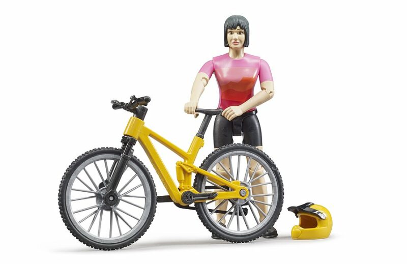 BICICLETA DE MONTAÑA + CICLISTA BWORLD BRUDER 63111 - Imagen 2