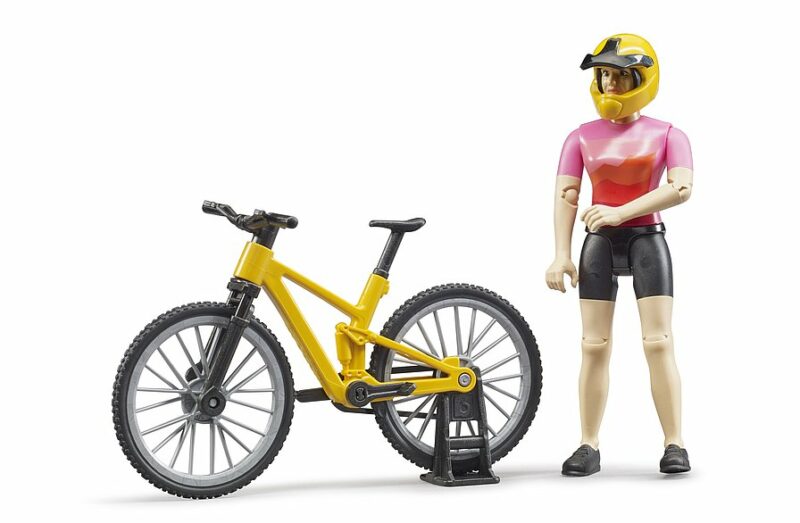 BICICLETA DE MONTAÑA + CICLISTA BWORLD BRUDER 63111 - Imagen 4
