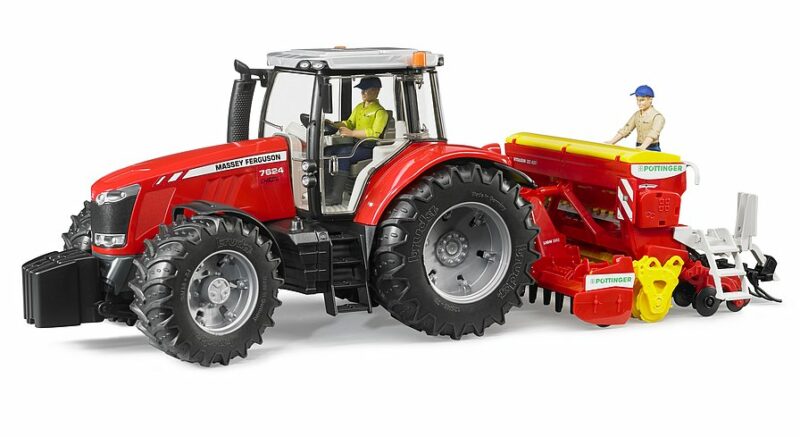 MASSEY FERGUSON 7624 TRACTOR BRUDER 03046 - Imagen 4