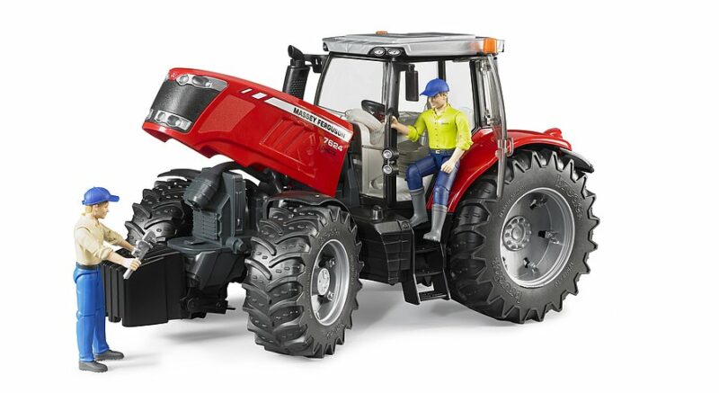 MASSEY FERGUSON 7624 TRACTOR BRUDER 03046 - Imagen 5