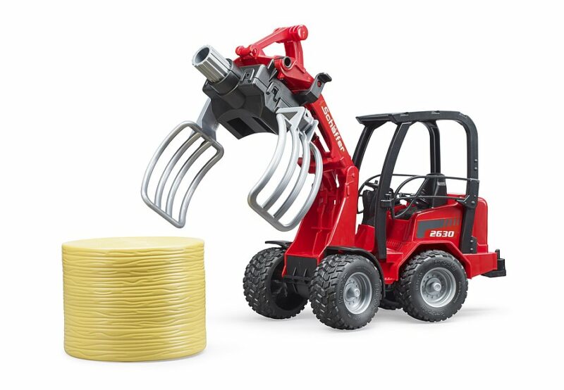 SCHAFFER 2630 CARGADOR AGRICOLA + PINZA DE ROLLOS BRUDER 02192 - Imagen 5