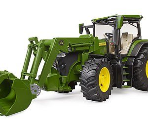 tractor-infantil-a-escala-john-deere-7r-tractor-con-pala-frontal-bruder-03151-rg-bikes-silleda