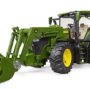 tractor-infantil-a-escala-john-deere-7r-tractor-con-pala-frontal-bruder-03151-rg-bikes-silleda
