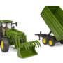 tractor-infantil-a-escala-john-deere-7r-tractor-con-pala-frontal-mas-remolque-de-eje-tandem-bruder-03155-rg-bikes-silleda-2