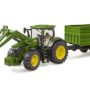 tractor-infantil-a-escala-john-deere-7r-tractor-con-pala-frontal-mas-remolque-de-eje-tandem-bruder-03155-rg-bikes-silleda