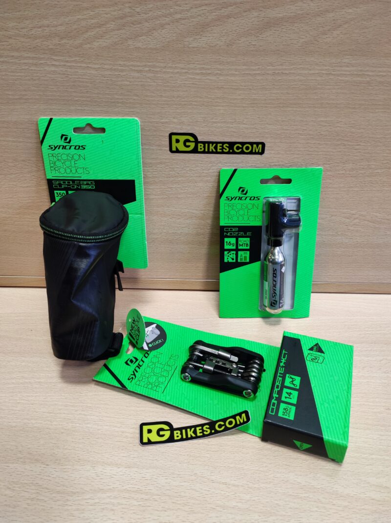 BOLSA SILLIN + HERRAMIENTAS + TRNACHACADENAS + BOMBONA Co2 + GRIFO BOMBONA OFERTA/PROMOCION