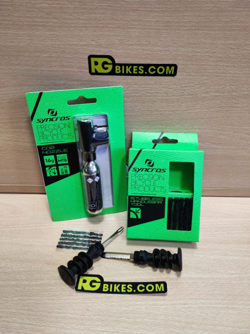 BOMBONA Co2 + GRIFO BOMBONA + KIT REPARA TUBELESS OFERTA/PROMOCION